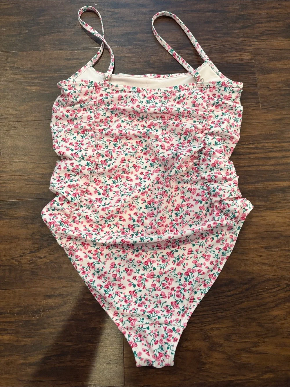 Old Navy Pink Floral One-Piece Swimsuit